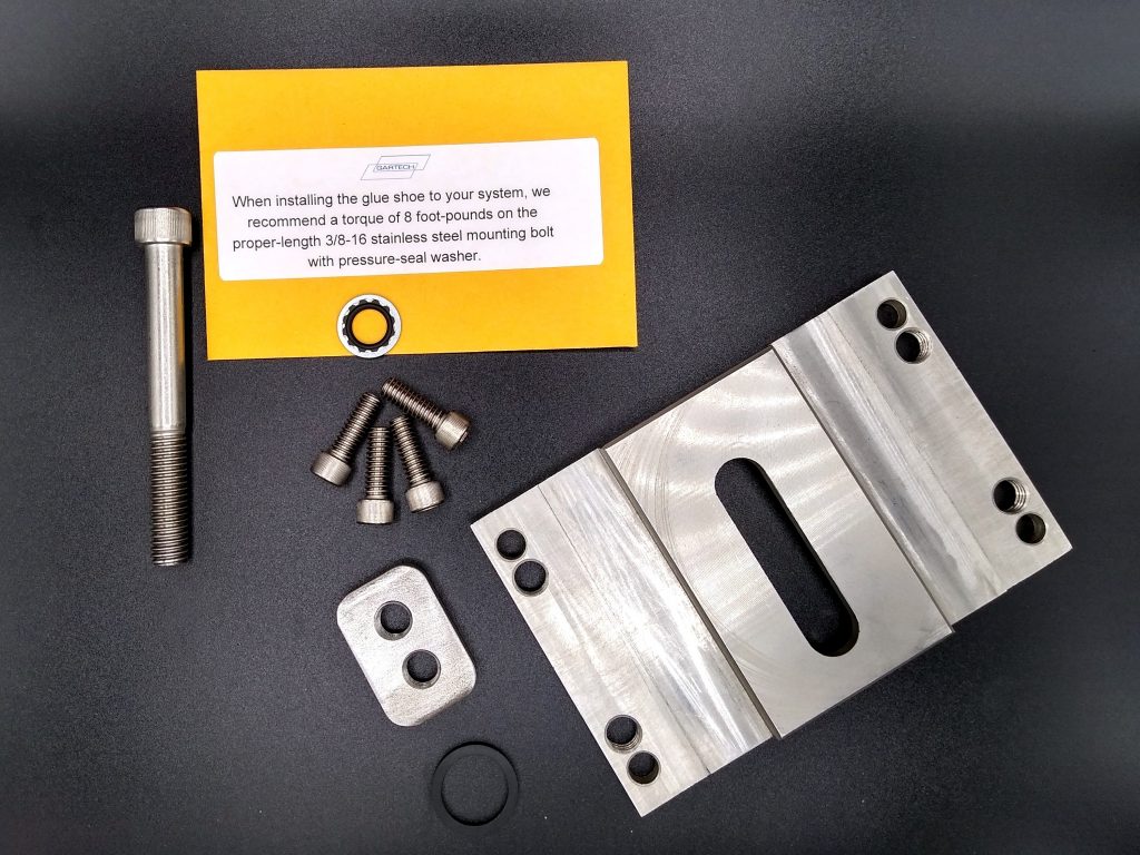 Glue Shoe Mounting Plate Kit replacement parts Gartech Manufacturing